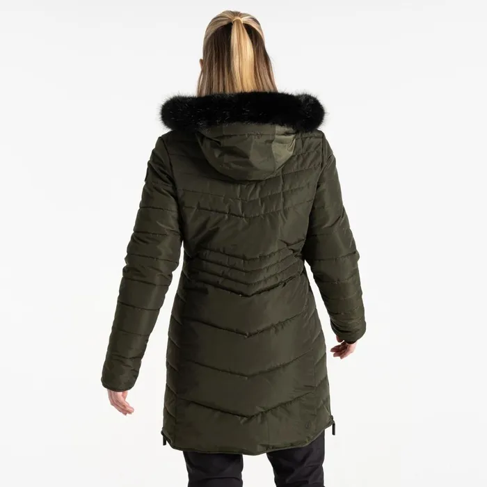 Dare 2b Insulated Jackets Striking IV Jacket Dark Khaki 8211 Women