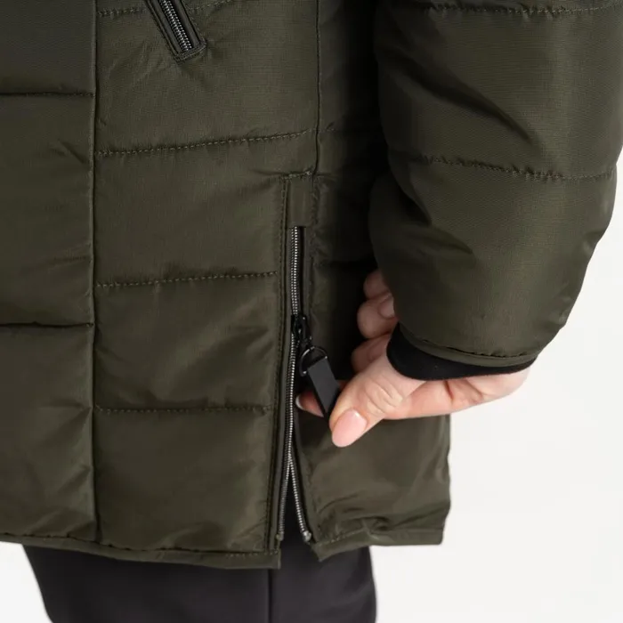 Dare 2b Insulated Jackets Striking IV Jacket Dark Khaki 8211 Women