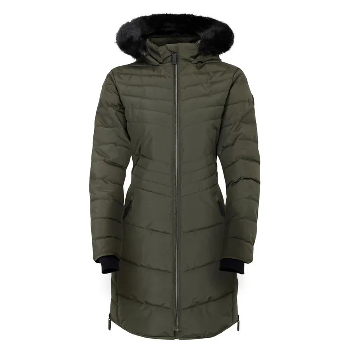 Dare 2b Insulated Jackets Striking IV Jacket Dark Khaki 8211 Women