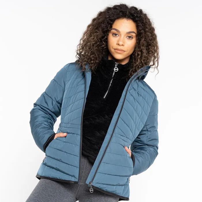 Dare 2b Insulated Jackets Striking Padded Jacket Orion Grey 8211 Women