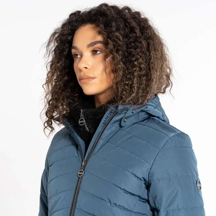 Dare 2b Insulated Jackets Striking Padded Jacket Orion Grey 8211 Women