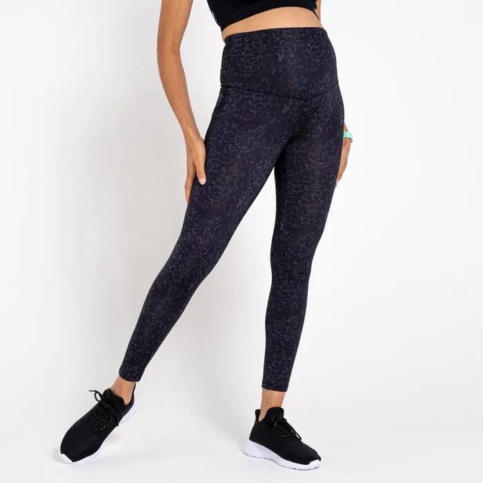 Dare 2b Leggings Influential Maternity Leggings Black Molecular Print 8211 Women