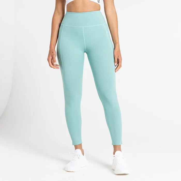 Dare 2b Leggings Power HighWaisted Leggings Canton Green 8211 Women