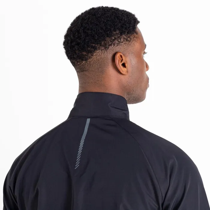 Dare 2b Lightweight Jackets Ablaze II Lightweight Windshell Jacket Black Orion Grey 8211 Men