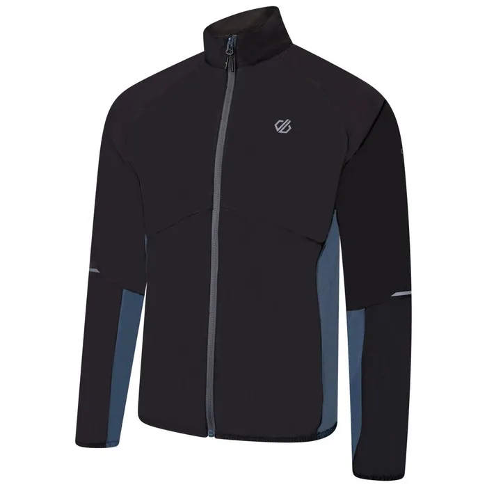 Dare 2b Lightweight Jackets Ablaze II Lightweight Windshell Jacket Black Orion Grey 8211 Men