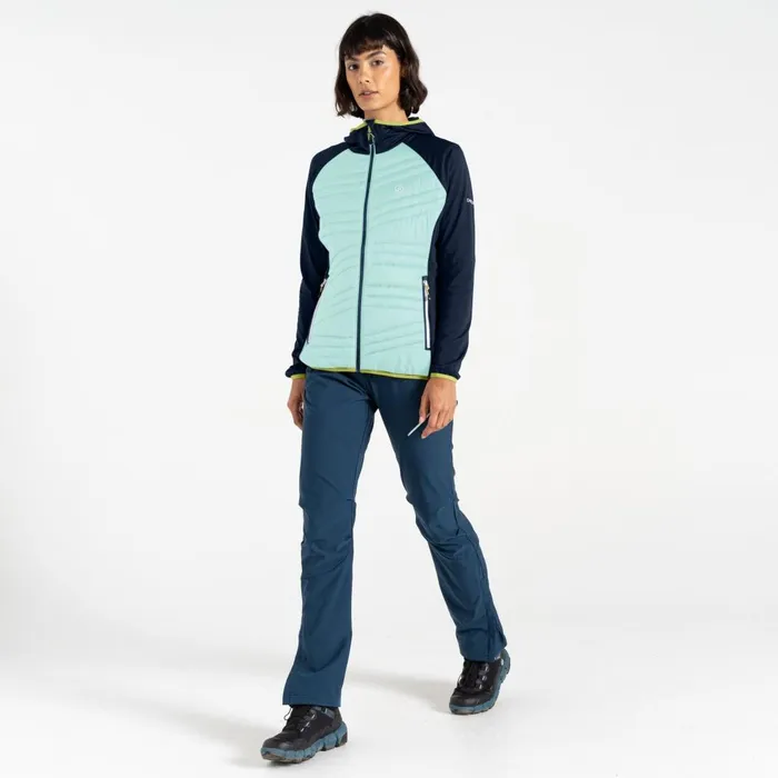 Dare 2b Lightweight Jackets Altimeter Hybrid Jacket Mint Green Moonlight Denim 8211 Women
