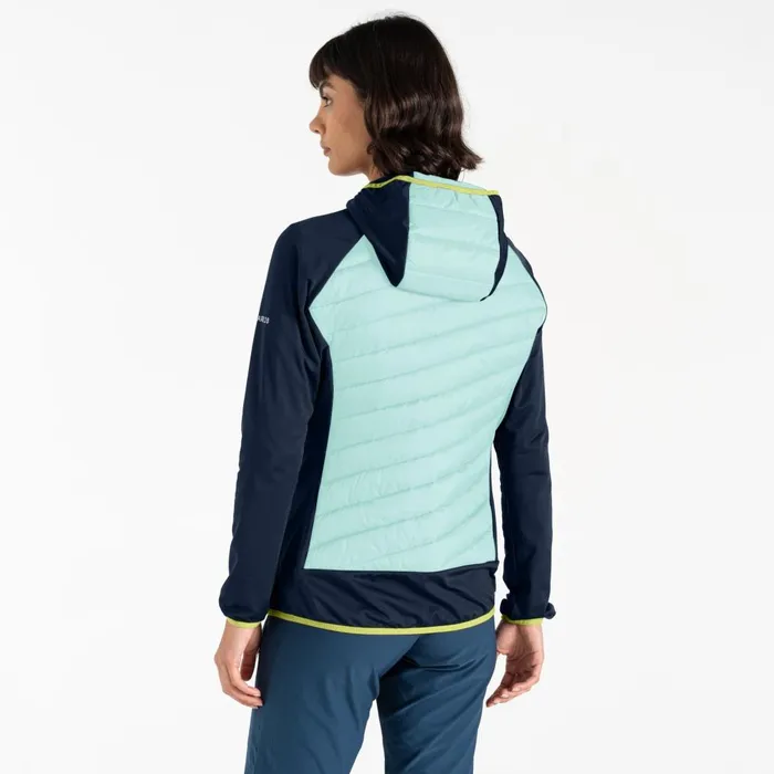 Dare 2b Lightweight Jackets Altimeter Hybrid Jacket Mint Green Moonlight Denim 8211 Women