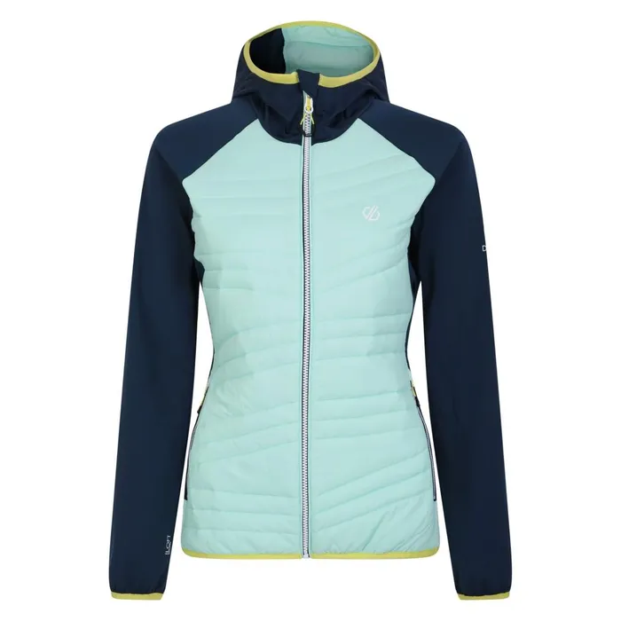 Dare 2b Lightweight Jackets Altimeter Hybrid Jacket Mint Green Moonlight Denim 8211 Women