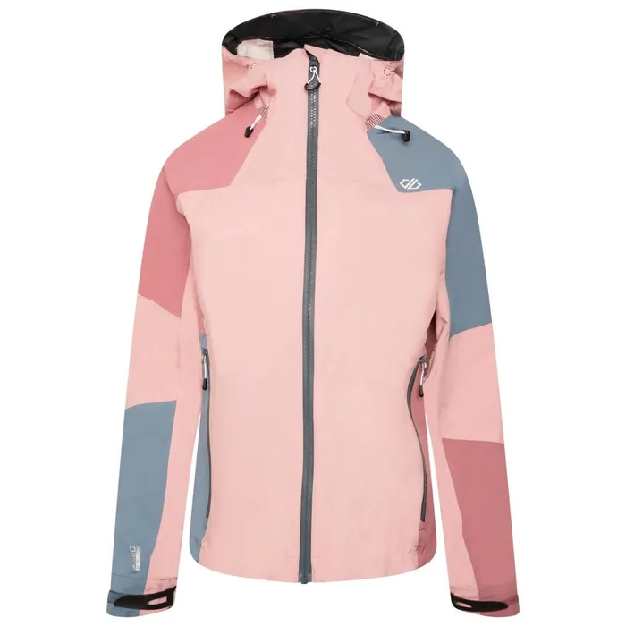 Dare 2b Lightweight Jackets Checkpoint III Recycled Waterproof Jacket Powder Pink Mesa Rose 8211 Women