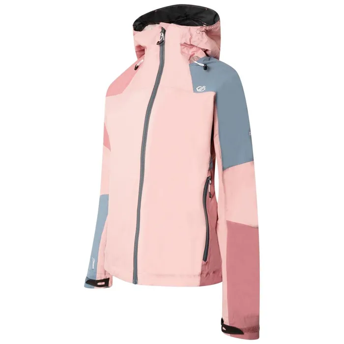 Dare 2b Lightweight Jackets Checkpoint III Recycled Waterproof Jacket Powder Pink Mesa Rose 8211 Women
