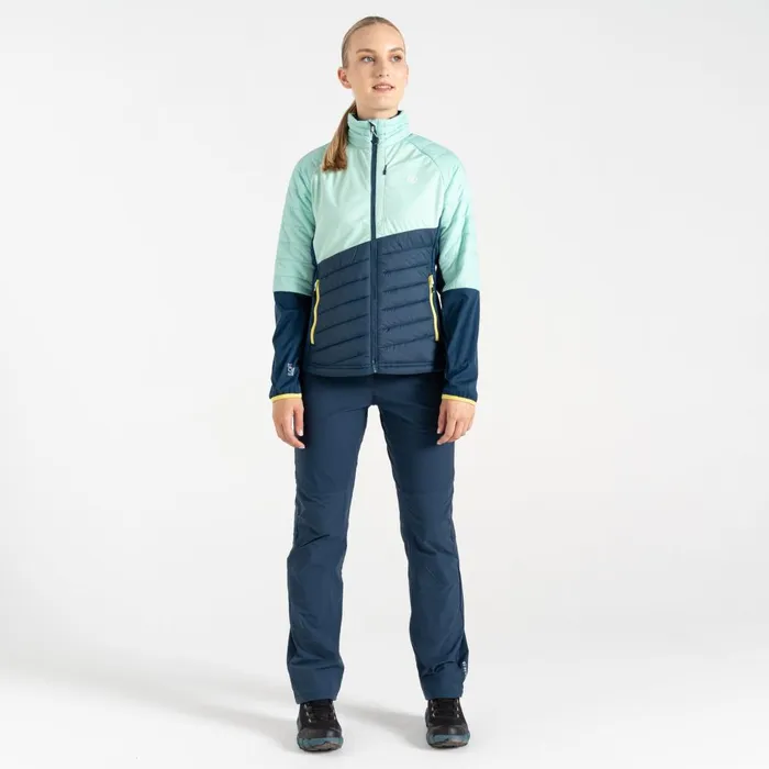 Dare 2b Lightweight Jackets Lexan Hybrid Jacket Mint Green Moonlight Denim 8211 Women