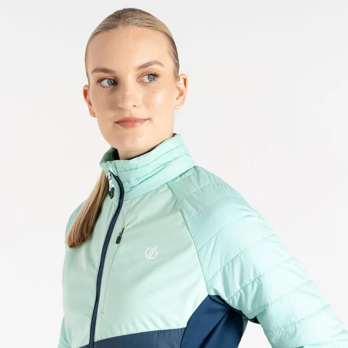 Dare 2b Lightweight Jackets Lexan Hybrid Jacket Mint Green Moonlight Denim 8211 Women