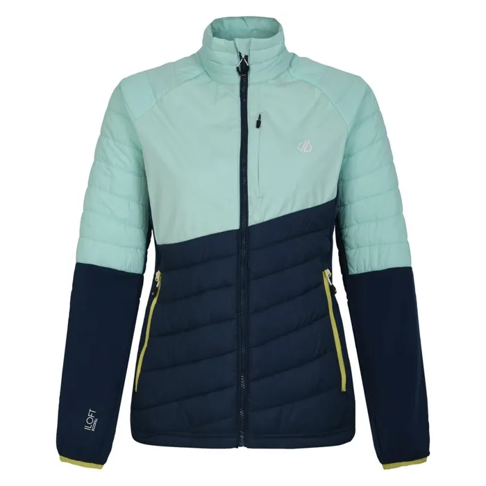 Dare 2b Lightweight Jackets Lexan Hybrid Jacket Mint Green Moonlight Denim 8211 Women