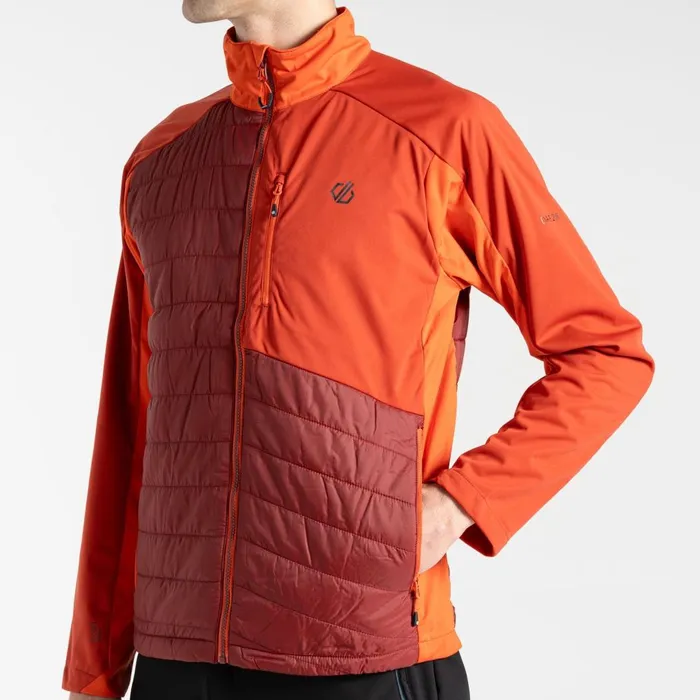 Dare 2b Lightweight Jackets Mountaineer Hybrid Jacket Tuscan Syrah Red 8211 Men