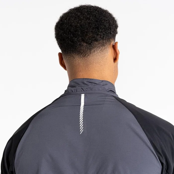 Dare 2b Lightweight Jackets Oxidate Lightweight Windshell Jacket Black Ebony Grey 8211 Men