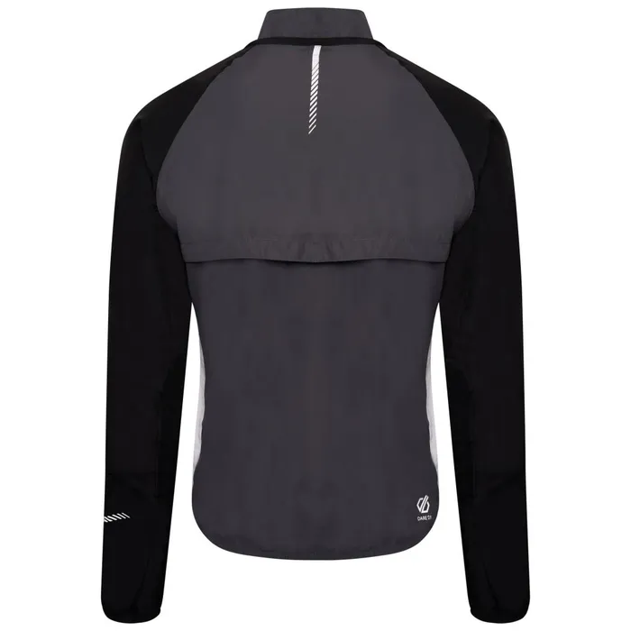 Dare 2b Lightweight Jackets Oxidate Lightweight Windshell Jacket Black Ebony Grey 8211 Men