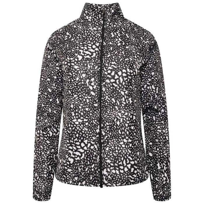Dare 2b Lightweight Jackets Resilient II Lightweight Windshell Black White Dot Print 8211 Women