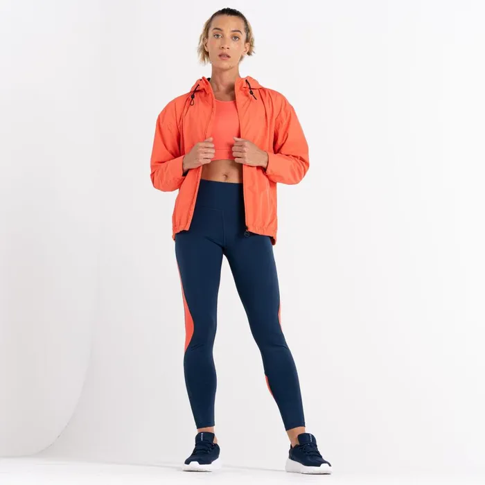Dare 2b Lightweight Jackets Swift Lightweight Waterproof Jacket Neon Peach 8211 Women
