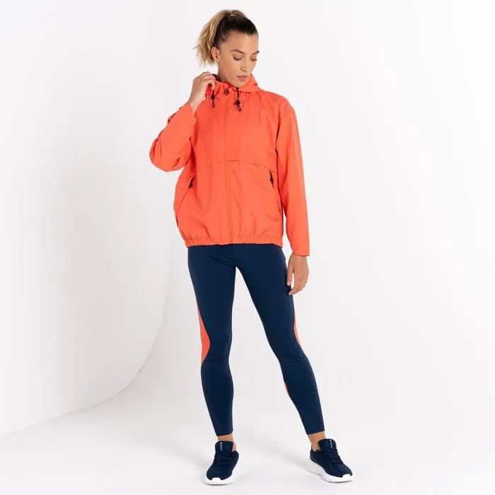Dare 2b Lightweight Jackets Swift Lightweight Waterproof Jacket Neon Peach 8211 Women