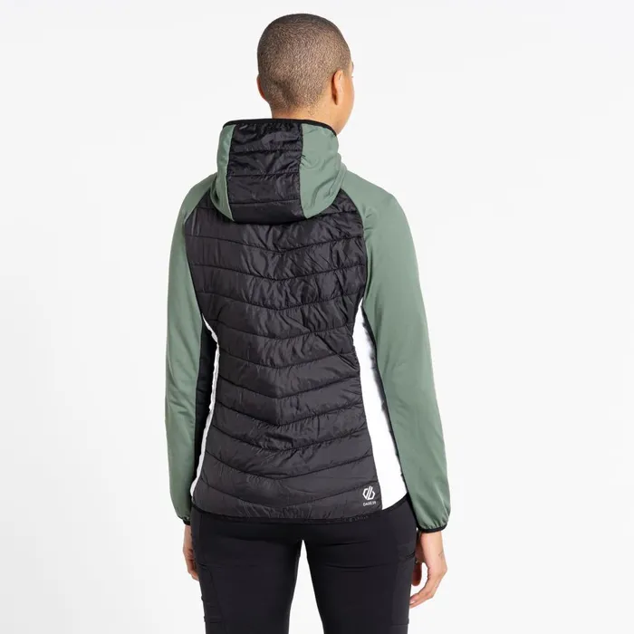 Dare 2b Midlayers Surmount II Recycled Wool Hybrid Jacket Duck Green 8211 Women
