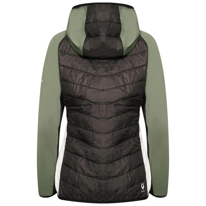 Dare 2b Midlayers Surmount II Recycled Wool Hybrid Jacket Duck Green 8211 Women
