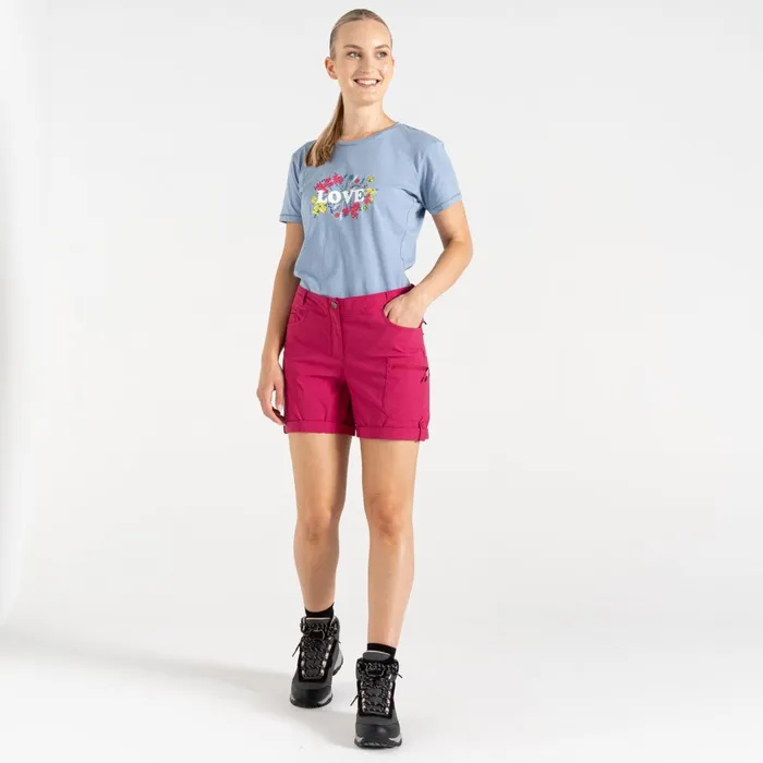 Dare 2b Shorts Melodic II Lightweight Shorts Berry Pink 8211 Women