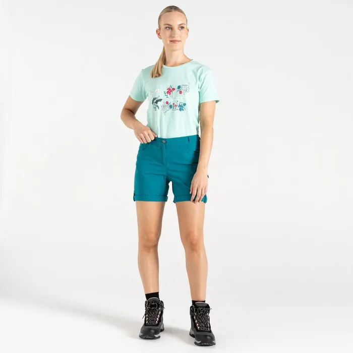 Dare 2b Shorts Melodic II Lightweight Shorts Kayaking Green 8211 Women