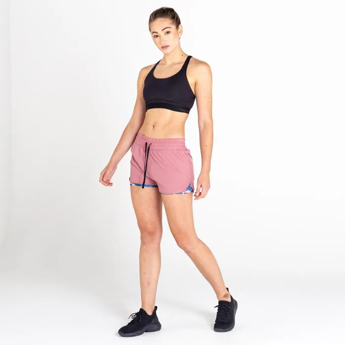 Dare 2b Shorts Sprint Up 2in1 Shorts Mesa Rose Powder Pink 8211 Women