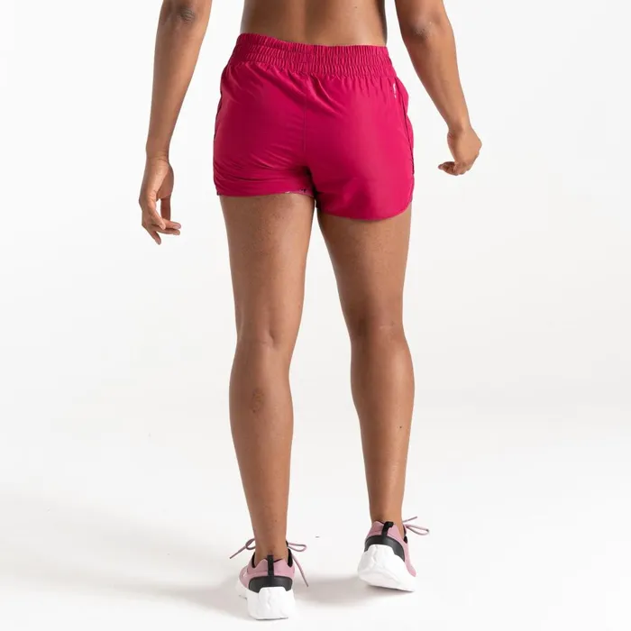 Dare 2b Shorts Sprint Up 2in1 Shorts Pink Wave Zebra Print 8211 Women