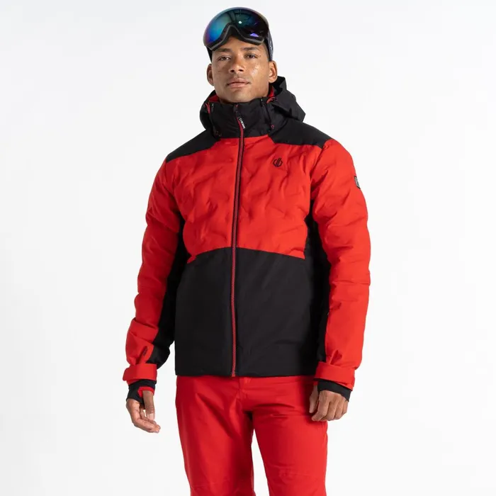 Dare 2b Ski Jackets Aerials Ski Jacket Danger Red Black 8211 Men