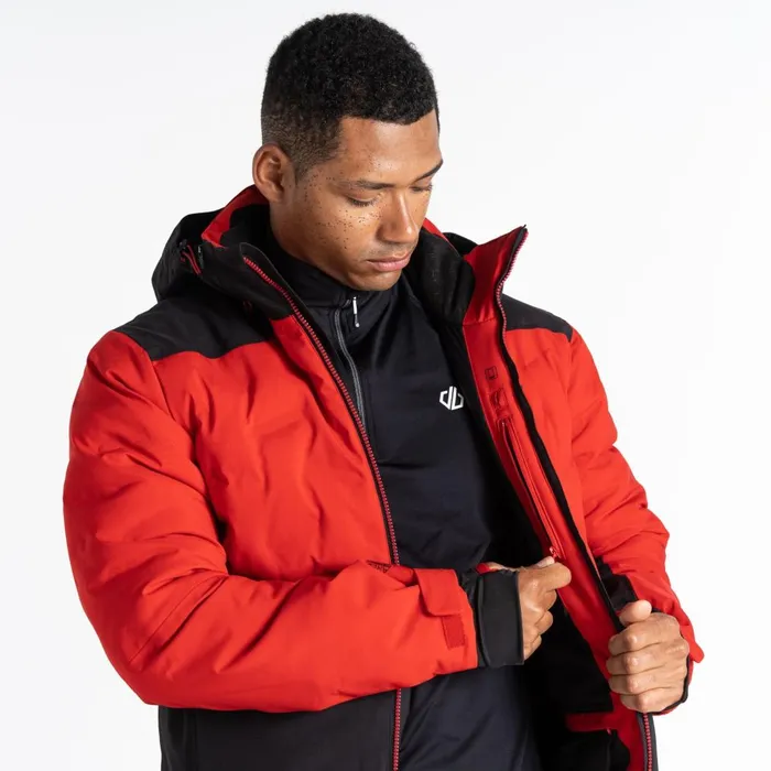 Dare 2b Ski Jackets Aerials Ski Jacket Danger Red Black 8211 Men