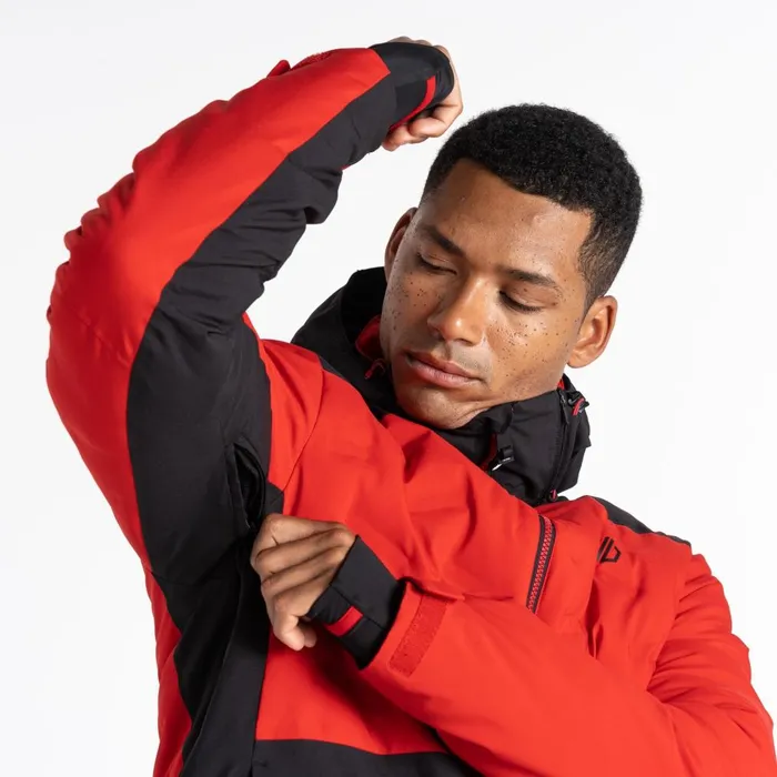 Dare 2b Ski Jackets Aerials Ski Jacket Danger Red Black 8211 Men