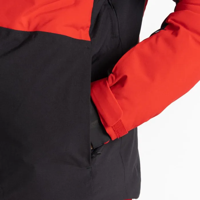 Dare 2b Ski Jackets Aerials Ski Jacket Danger Red Black 8211 Men