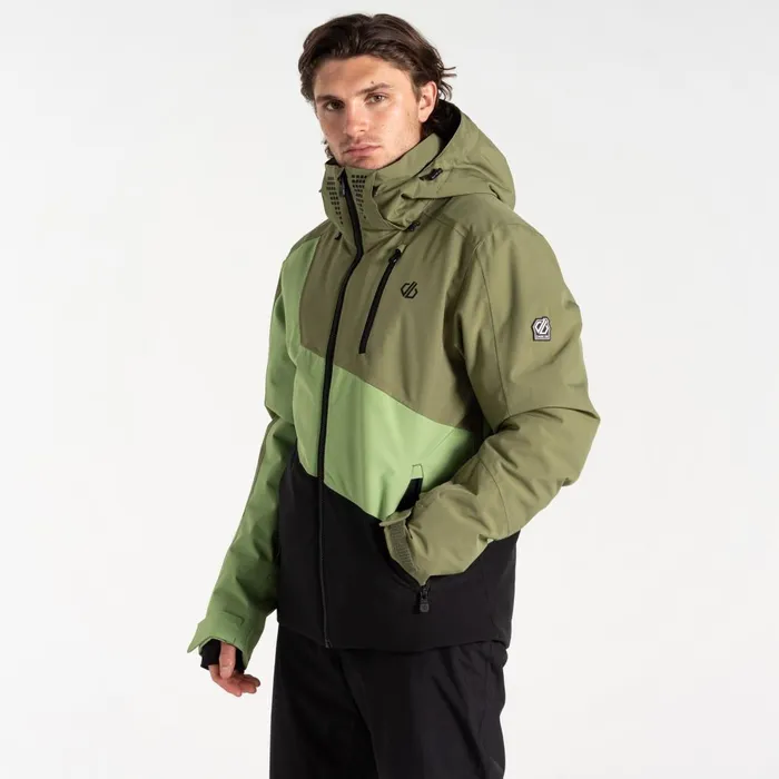 Dare 2b Ski Jackets Baseplate II Ski Jacket Green 8211 Men