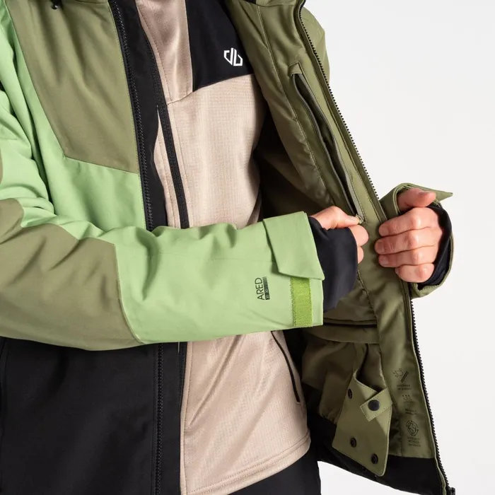 Dare 2b Ski Jackets Baseplate II Ski Jacket Green 8211 Men