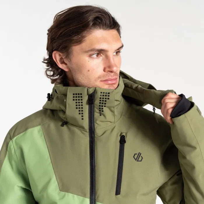 Dare 2b Ski Jackets Baseplate II Ski Jacket Green 8211 Men