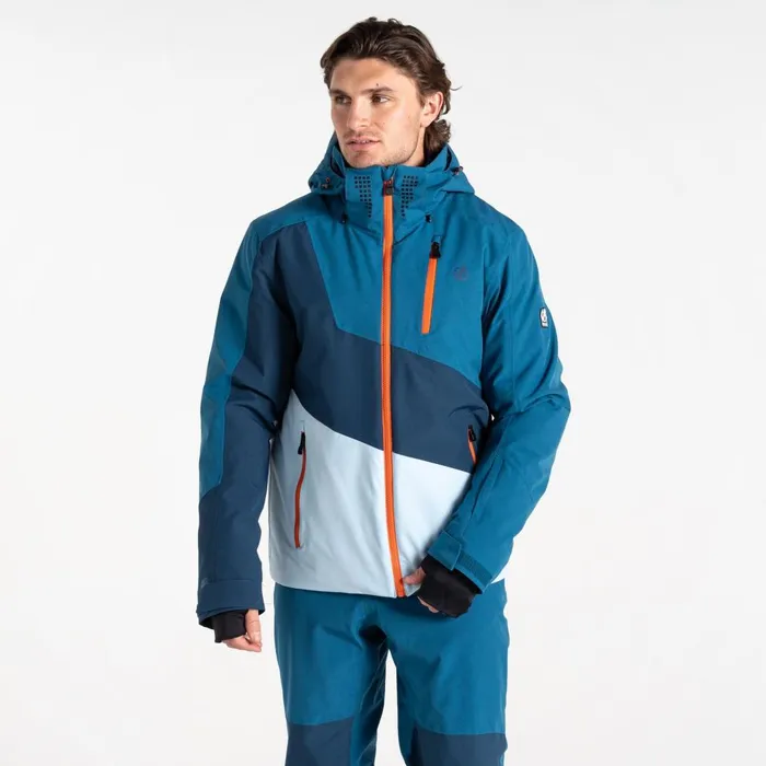 Dare 2b Ski Jackets Baseplate II Ski Jacket Kingfisher Blue Navy 8211 Men