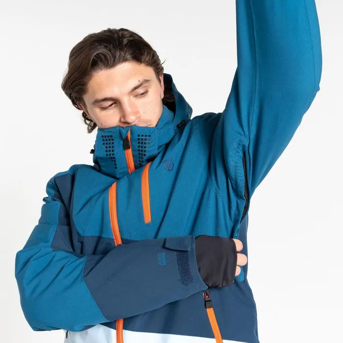 Dare 2b Ski Jackets Baseplate II Ski Jacket Kingfisher Blue Navy 8211 Men