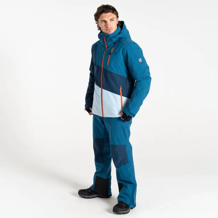 Dare 2b Ski Jackets Baseplate II Ski Jacket Kingfisher Blue Navy 8211 Men