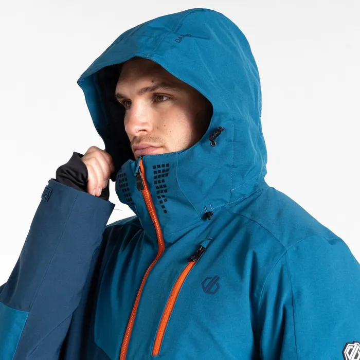 Dare 2b Ski Jackets Baseplate II Ski Jacket Kingfisher Blue Navy 8211 Men