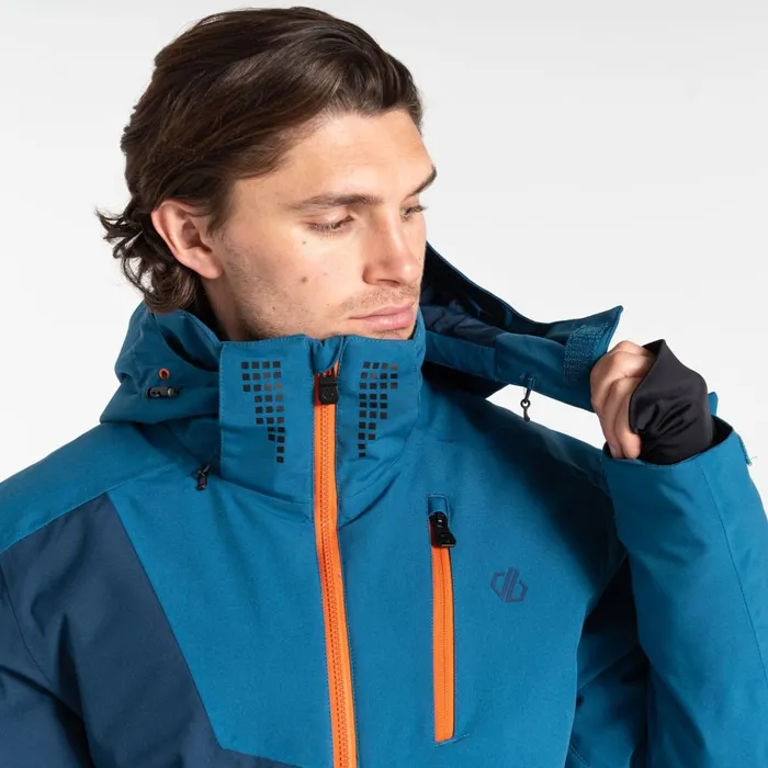 Dare 2b Ski Jackets Baseplate II Ski Jacket Kingfisher Blue Navy 8211 Men