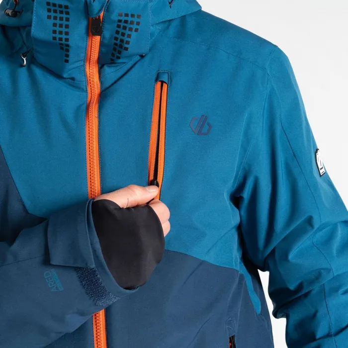 Dare 2b Ski Jackets Baseplate II Ski Jacket Kingfisher Blue Navy 8211 Men