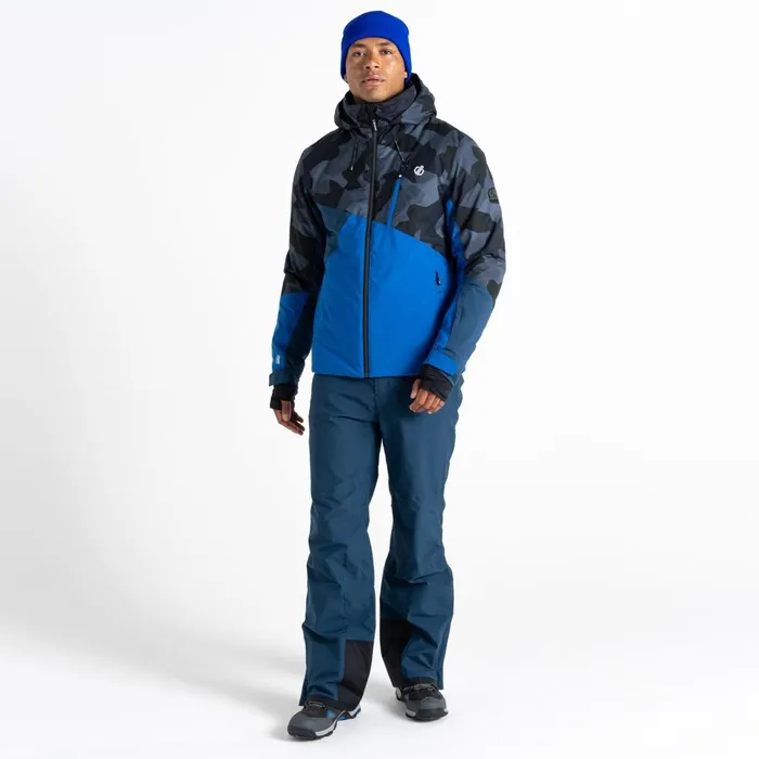 Dare 2b Ski Jackets Baseplate Ski Jacket Blue Black Geo 8211 Men