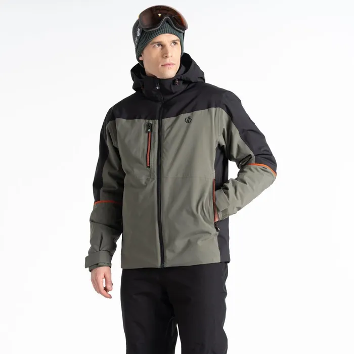 Dare 2b Ski Jackets Eagle Ski Jacket Lichen Green Black 8211 Men