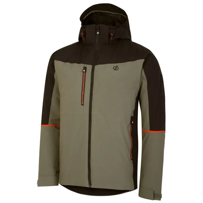 Dare 2b Ski Jackets Eagle Ski Jacket Lichen Green Black 8211 Men