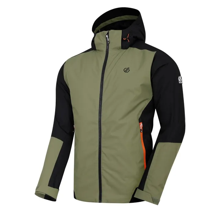 Dare 2b Ski Jackets Precision II Ski Jacket Black Olivine Green 8211 Men