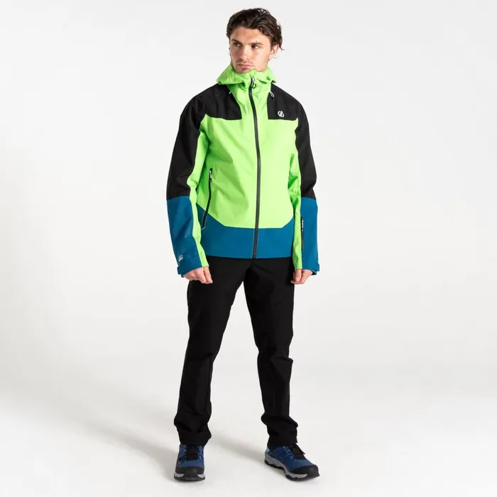 Dare 2b Ski Jackets Roving II Ski Jacket Green Flash Blue 8211 Men