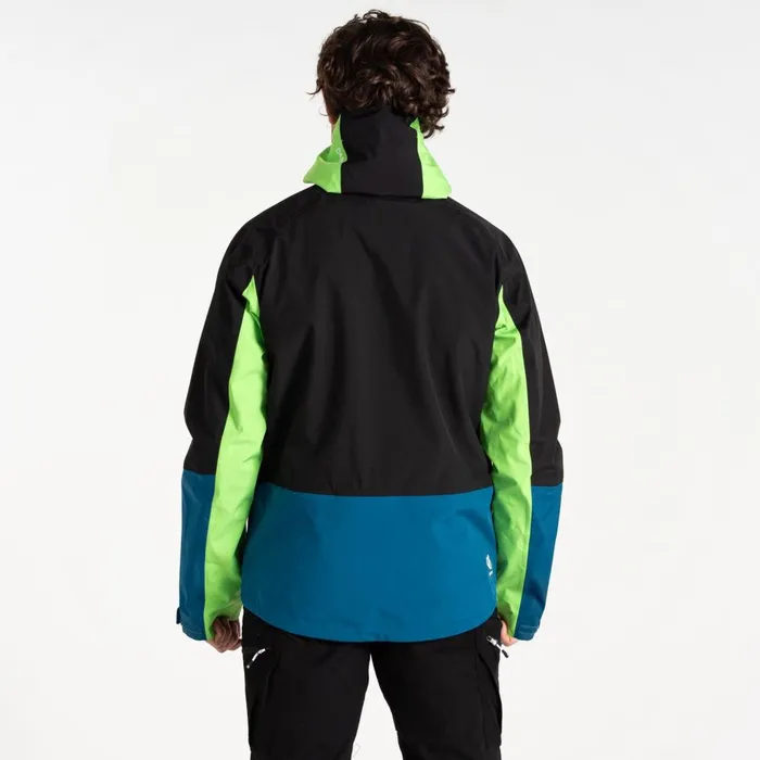 Dare 2b Ski Jackets Roving II Ski Jacket Green Flash Blue 8211 Men