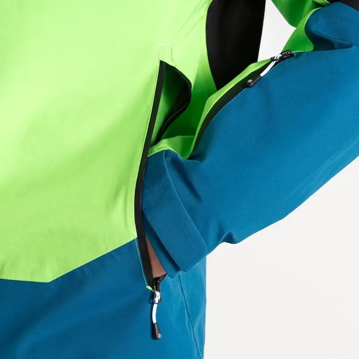 Dare 2b Ski Jackets Roving II Ski Jacket Green Flash Blue 8211 Men