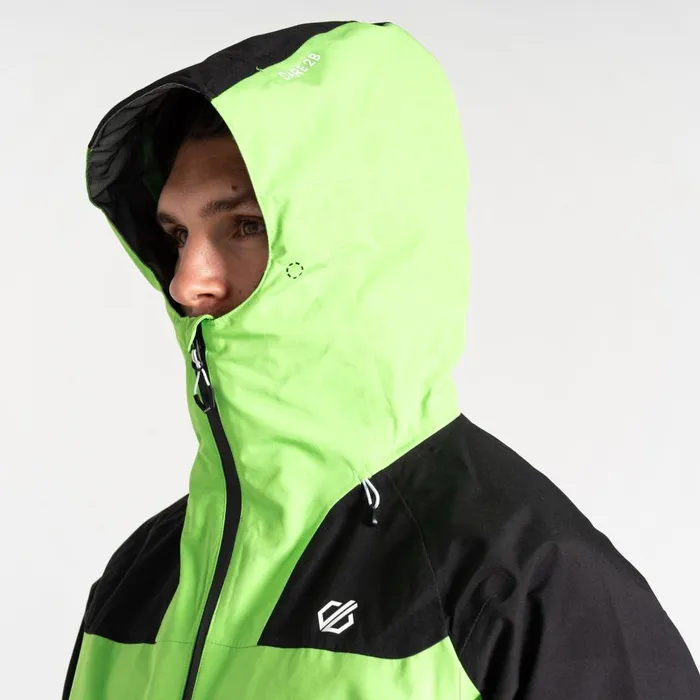 Dare 2b Ski Jackets Roving II Ski Jacket Green Flash Blue 8211 Men